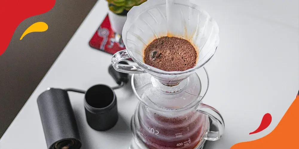 menyeduh kopi